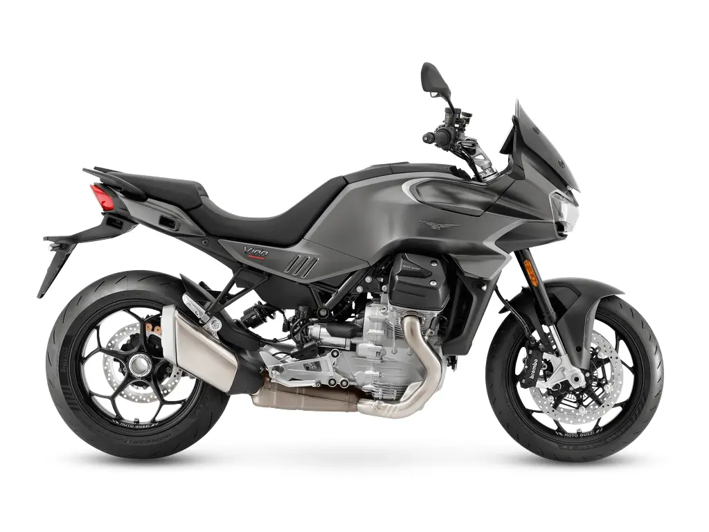 Moto Guzzi V100 Mandello Grigio Titanio 2026