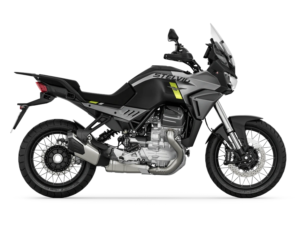 2026 Moto Guzzi Stelvio PFF Rider Assistance Solution Stelvio PFF Rider Assistance Solution Nero Vulcano alt