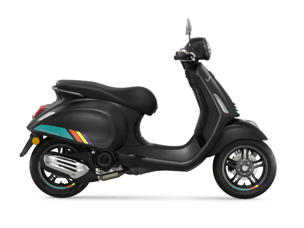 2026 Vespa Primavera 50 S Nero Convinto Matt