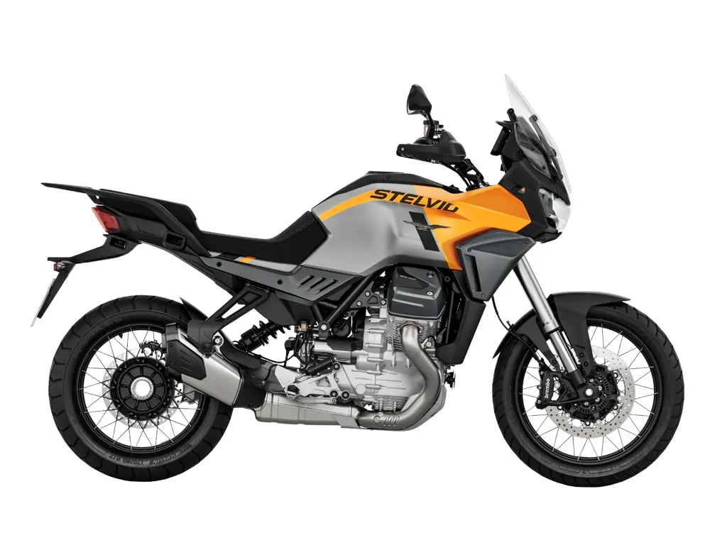 Moto Guzzi Stelvio Giallo Savana 2026