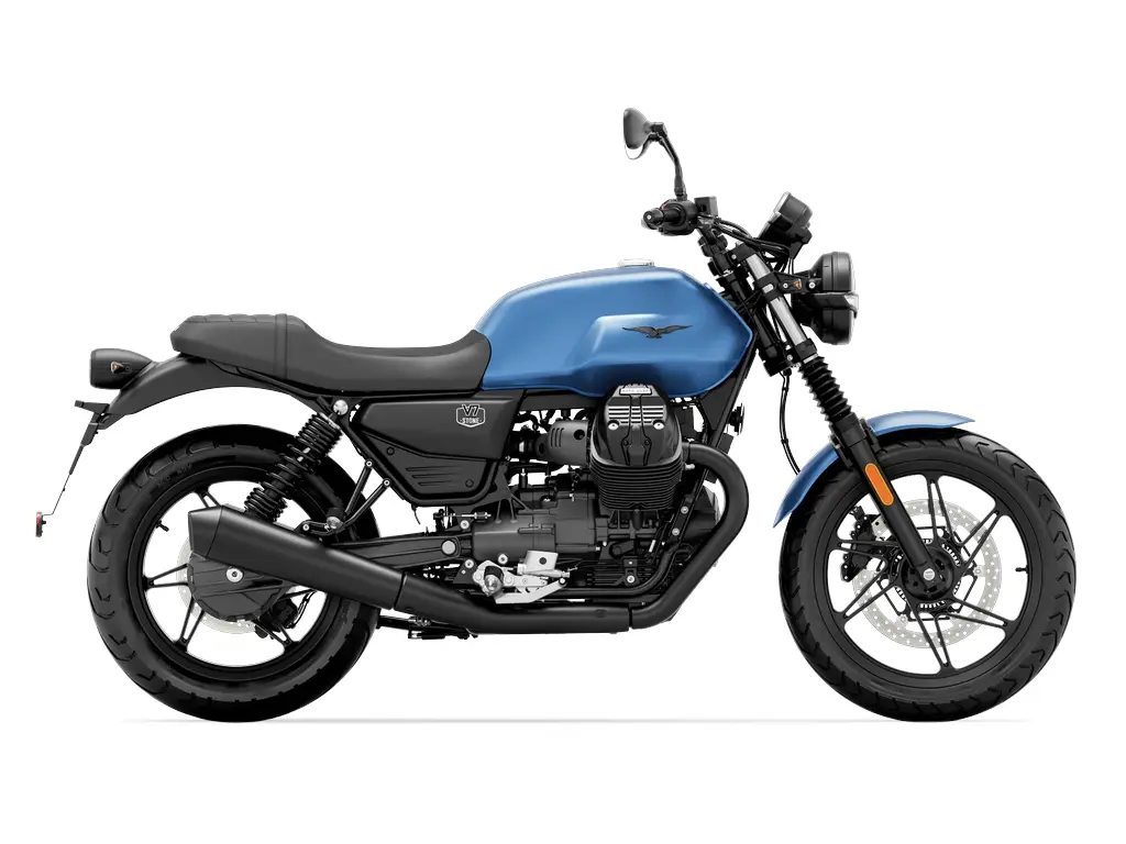 Moto Guzzi V7 Stone Blu Profondo 2026