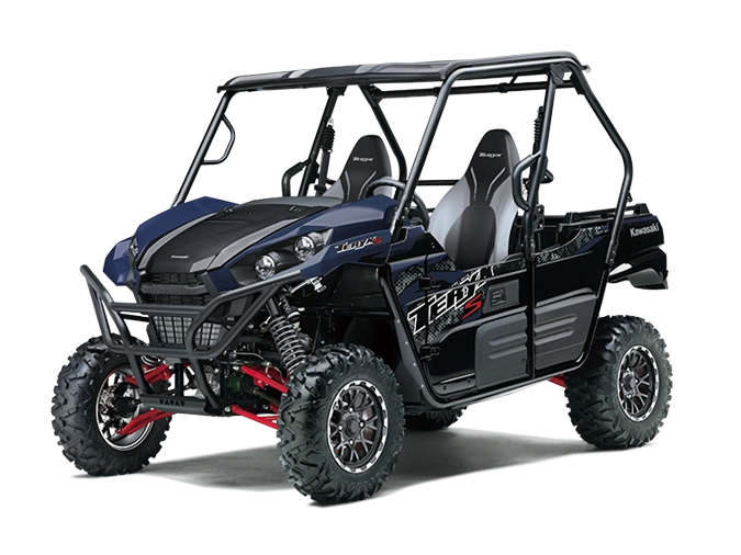 Kawasaki TERYX S LE TERYX S LE Bleu Crépuscule Mat Métallisé / Noir Intense 2025 alt