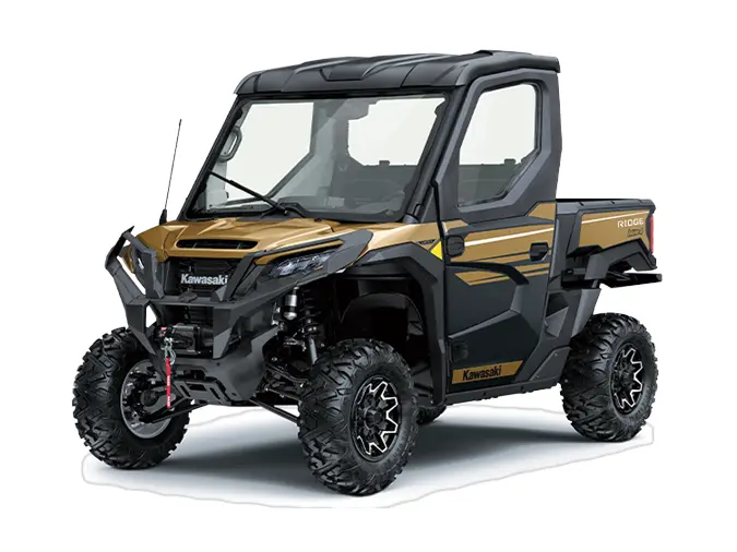 2025 Kawasaki RIDGE LIMITED HVAC Metallic Shadow Gold