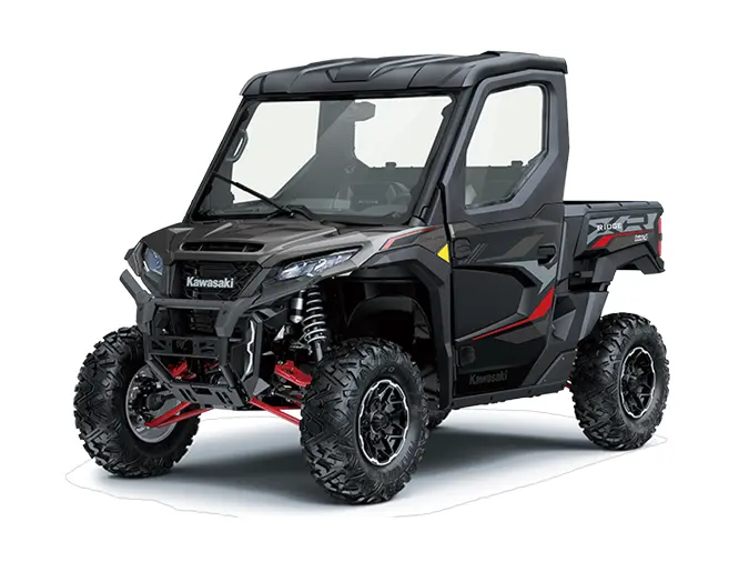 2025 Kawasaki RIDGE XR DELUXE HVAC Metallic Graystone