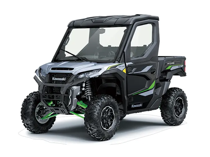 2025 Kawasaki RIDGE XR DELUXE HVAC Ice Gray