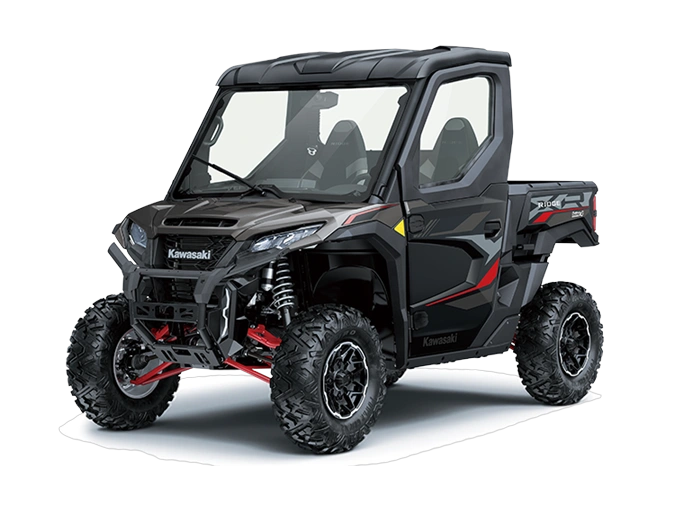 2025 Kawasaki RIDGE XR HVAC RIDGE XR HVAC Metallic Graystone alt