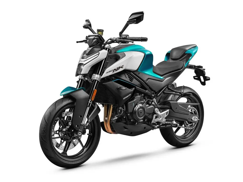 2025 CFMOTO 450NK Zephyr Blue