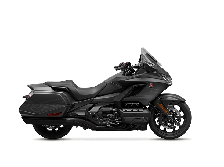 2025 Honda Gold Wing Gold Wing 50th anniv Mat Ballistic Black Metallic alt