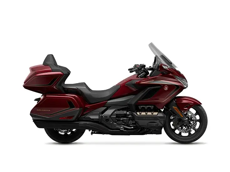 2025 Honda Gold Wing Tour 50th anniv Bordeaux Red Metallic