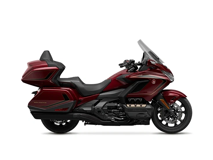2025 Honda GL1800SS Gold Wing Tour 50th anniv Bordeaux Red Metallic alt