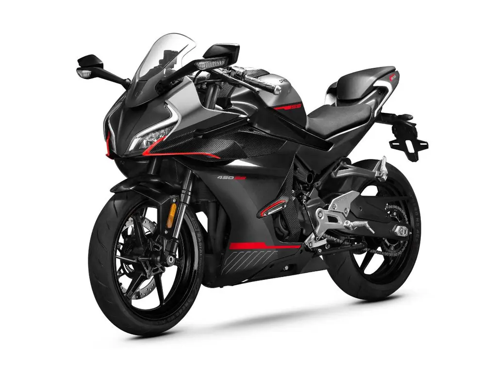 2025 CFMOTO 450SS Zircon Black