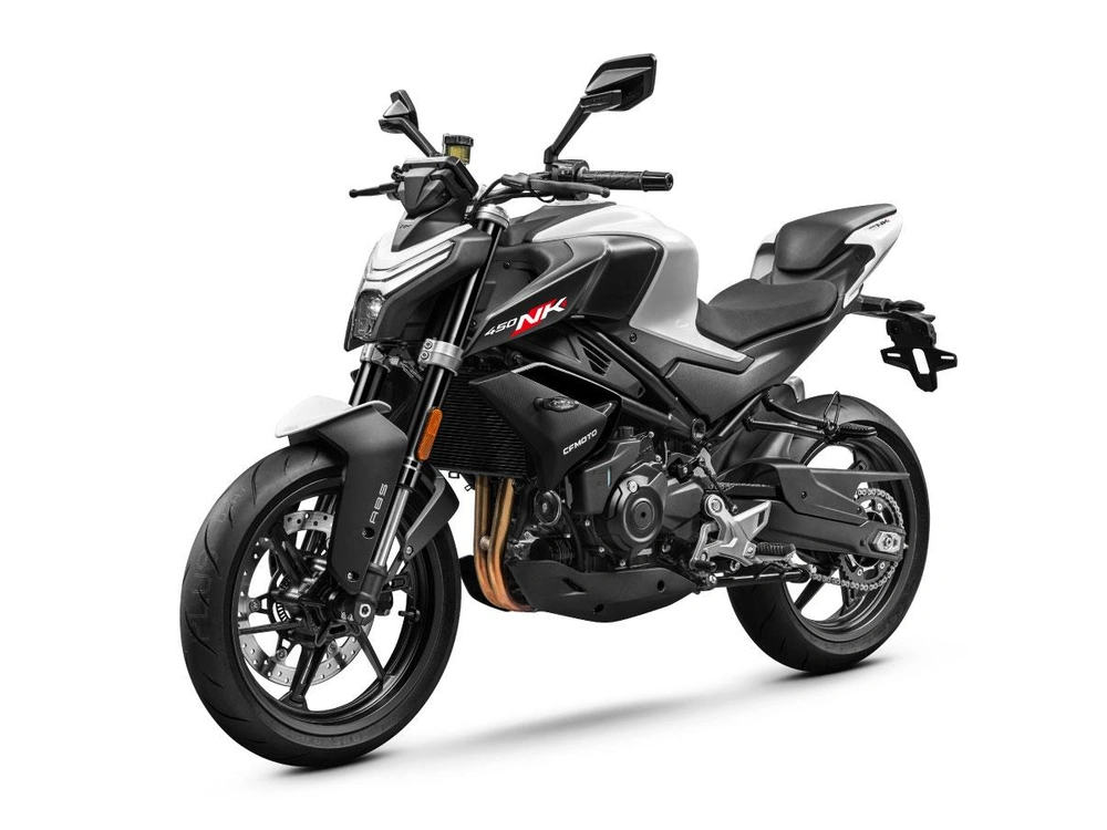 CFMOTO 450NK 450NK Blanc nébuleux 2025 alt