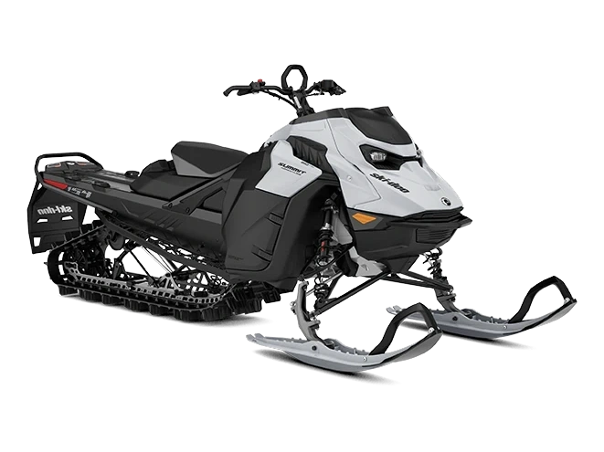 2026 Ski-Doo SUMMIT ADRENALINE 154 850 E-TEC PowderMax Light FlexEdge 2.5" SHOT Catalyst Grey