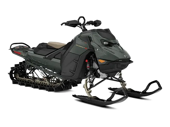 2026 Ski-Doo Summit X with Expert Package 850 E-TEC Turbo R Terra Green