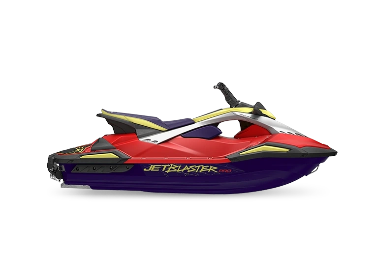 2026 Yamaha JetBlaster PRO 3-Up JetBlaster PRO 3-Up Imperial Red with Nightshade alt