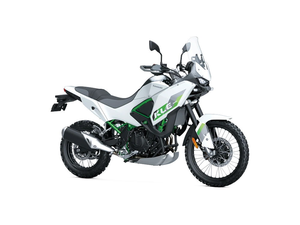 2026 Kawasaki KLE 500 KLE 500 SE ABS Pearl Blizzard White alt