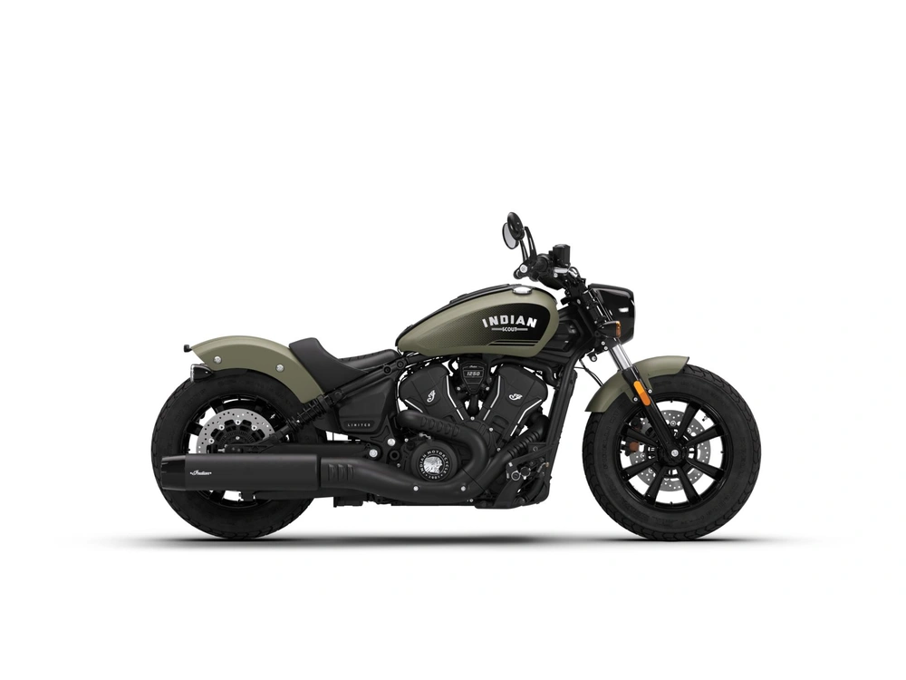 2026 Indian Motorcycle Scout Bobber Limited +Tech Scout Bobber Limited +Tech Moss Green Smoke alt