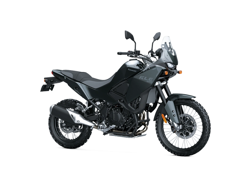 2026 Kawasaki KLE 500 KLE 500 ABS Metallic Carbon Gray/Ebony alt
