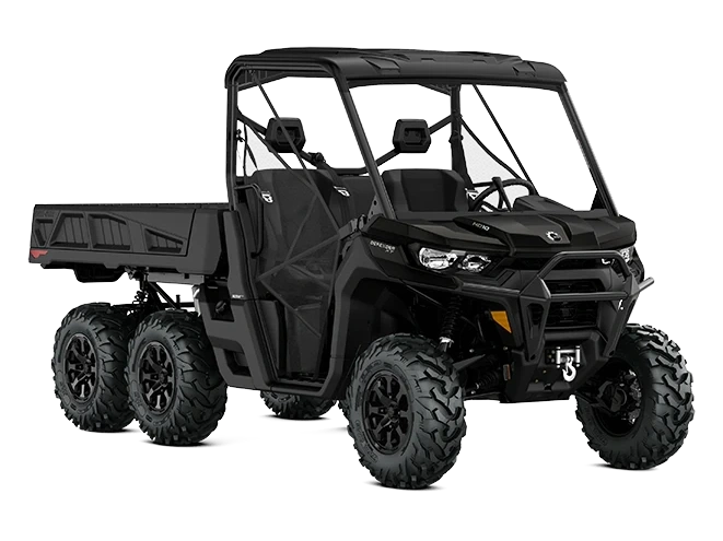 2026 Can-Am Defender Defender 6x6 XT Stealth Black HD10 alt