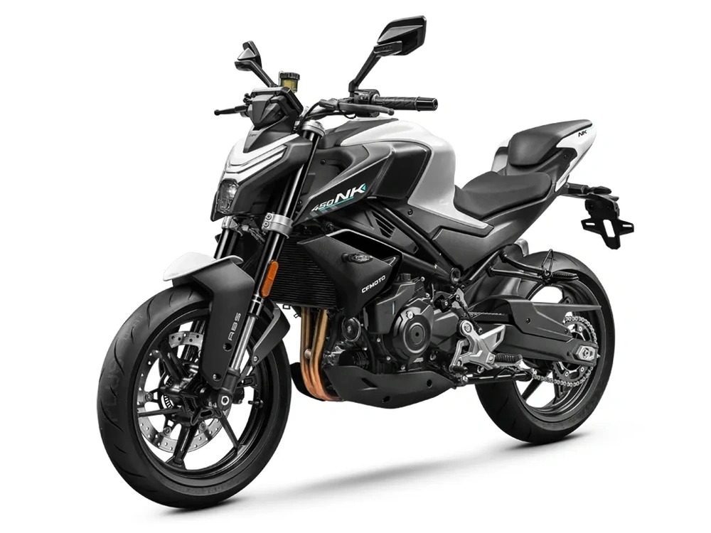 2026 CFMOTO 450NK 450NK Nebula White alt