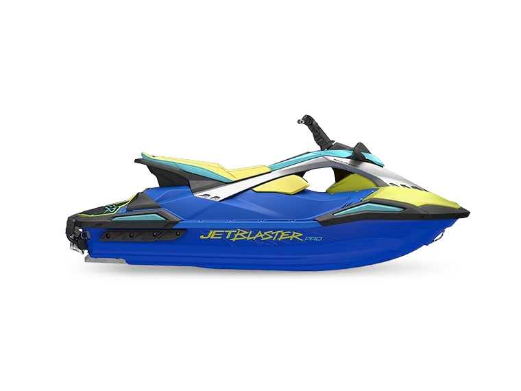 2026 Yamaha JetBlaster PRO 3-Up JetBlaster PRO 3-Up Azure Blue with Lunar Yellow alt