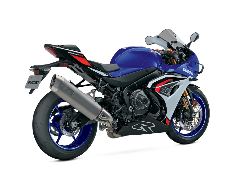 2027 Suzuki GSX-R1000R 40th Anniversary Edition GSX-R1000R 40th Anniversary Edition Pearl Vigor Blue / Pearl Tech White alt