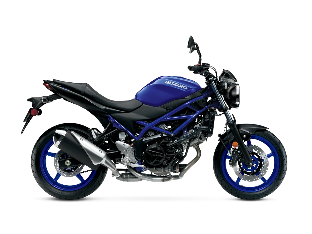 2026 Suzuki SV650 ABS SV650 ABS Pearl Vigor Blue / Metallic Matte Black No.2 alt