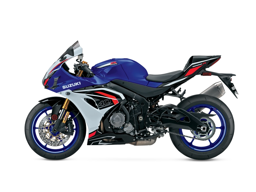 2027 Suzuki GSX-R1000R 40th Anniversary Edition GSX-R1000R 40th Anniversary Edition Pearl Vigor Blue / Pearl Tech White alt