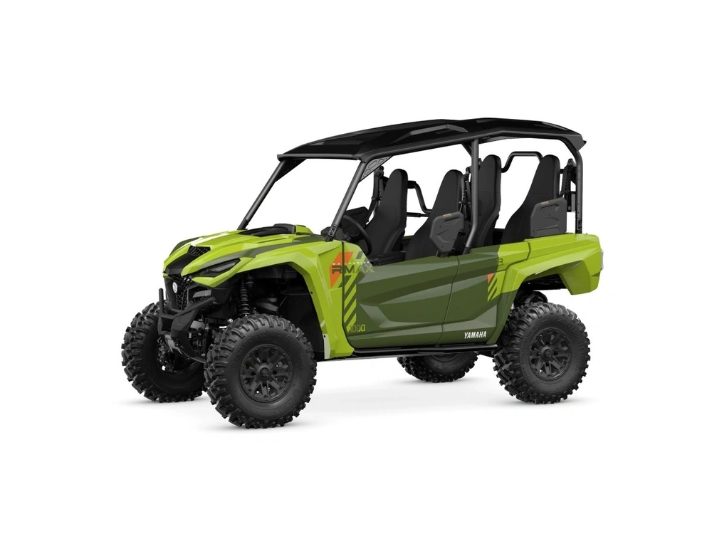 2026 Yamaha WOLVERINE RMAX4 1000 COMPACT WOLVERINE RMAX4 1000 COMPACT R-SPEC Tactical Green / Acid Green alt