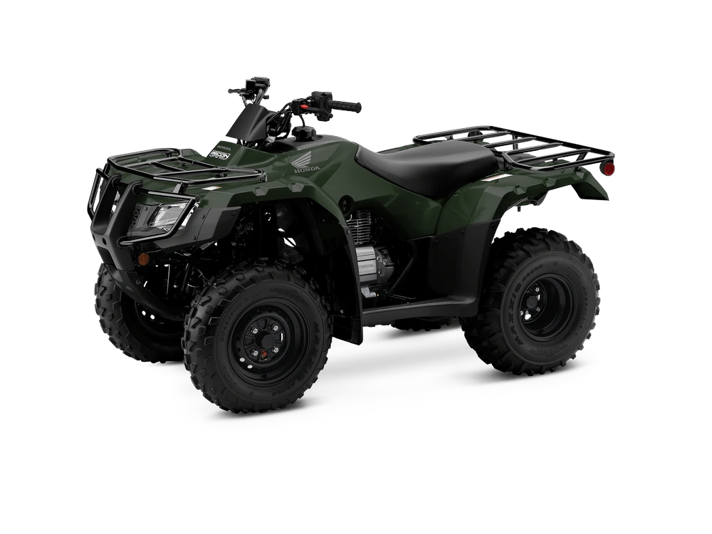 2026 Honda FourTrax Recon FourTrax Recon ES Black Forest Green alt