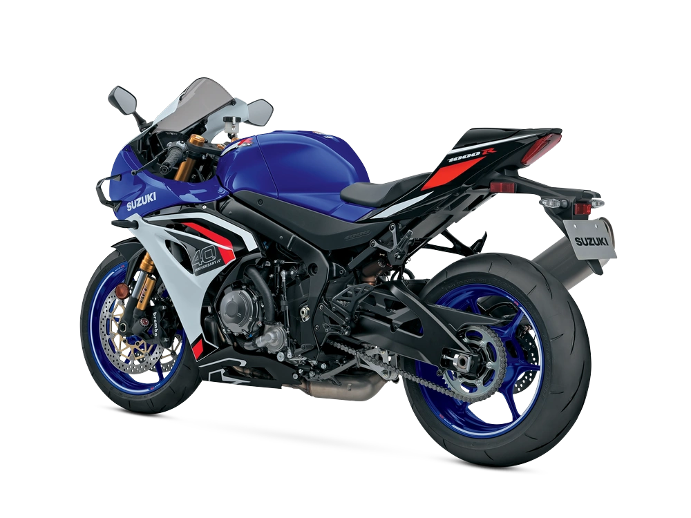 2027 Suzuki GSX-R1000R 40th Anniversary Edition GSX-R1000R 40th Anniversary Edition Pearl Vigor Blue / Pearl Tech White alt