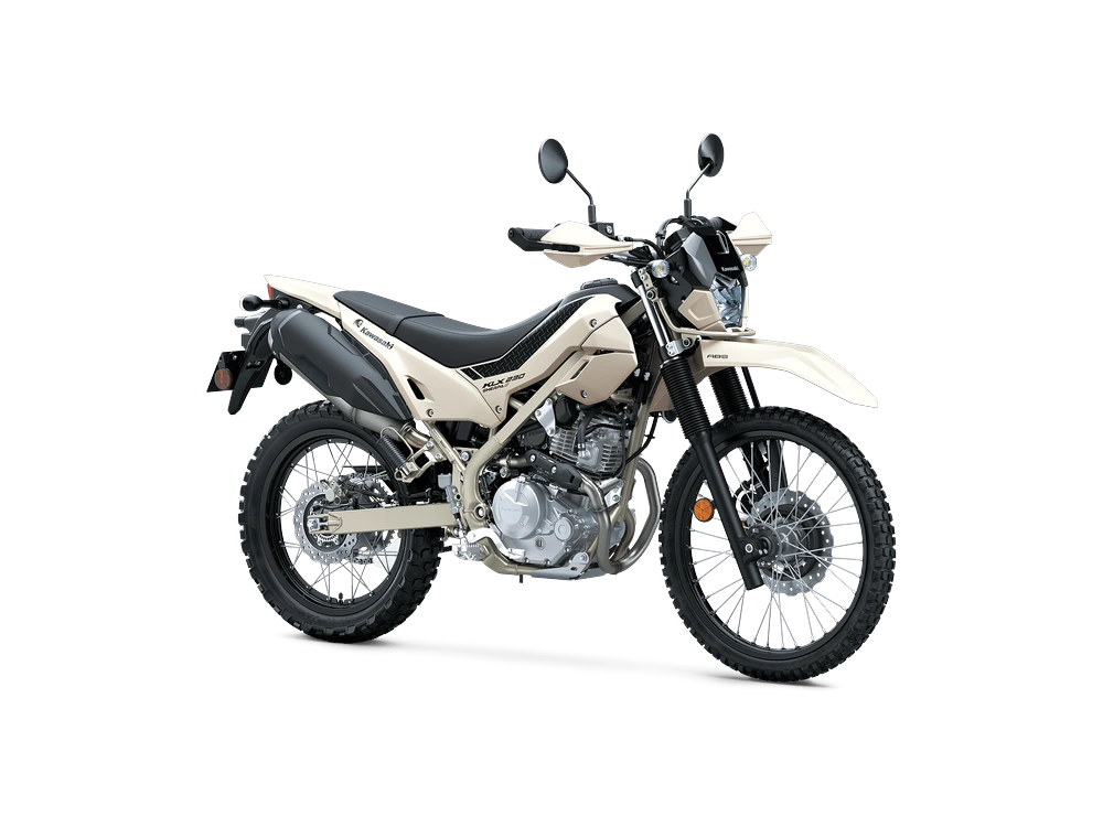 2026 Kawasaki KLX 230 SHERPA S KLX 230 SHERPA S ABS Whitish Beige alt