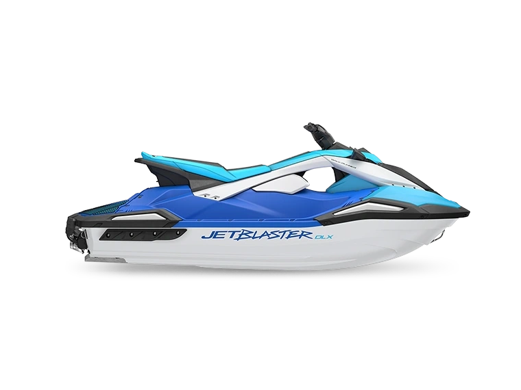 2026 Yamaha Jetblaster DLX 3-Up Jetblaster DLX 3-Up Azure Blue with White alt