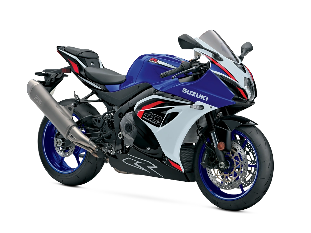 2027 Suzuki GSX-R1000 40th Anniversary Edition GSX-R1000 40th Anniversary Edition Pearl Vigor Blue / Pearl Tech White alt