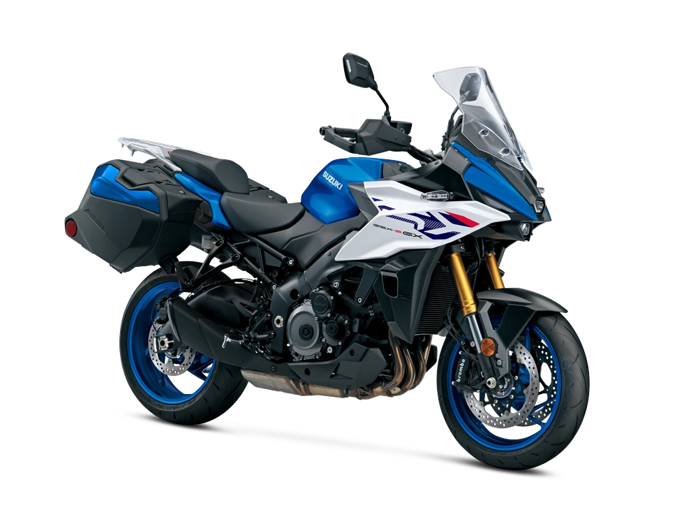 2026 Suzuki GSX-S1000GX+ GSX-S1000GX+ Pearl Brilliant White / Metallic Triton Blue alt