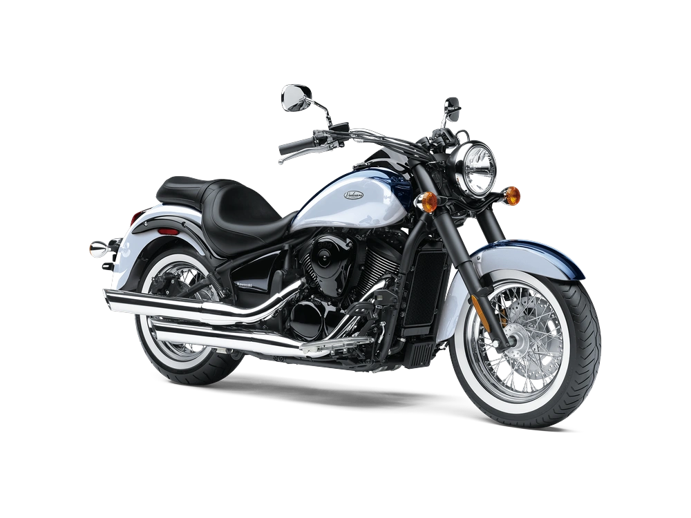 2026 Kawasaki VULCAN 900 VULCAN 900 CLASSIC Metallic Ocean Blue/Pearl Stardust White alt