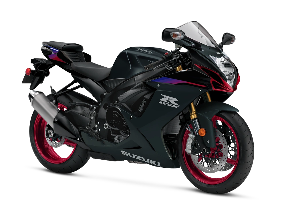 2026 Suzuki GSX-R750 GSX-R750 Candy Daring Red / Metallic Matte Black No.2 alt