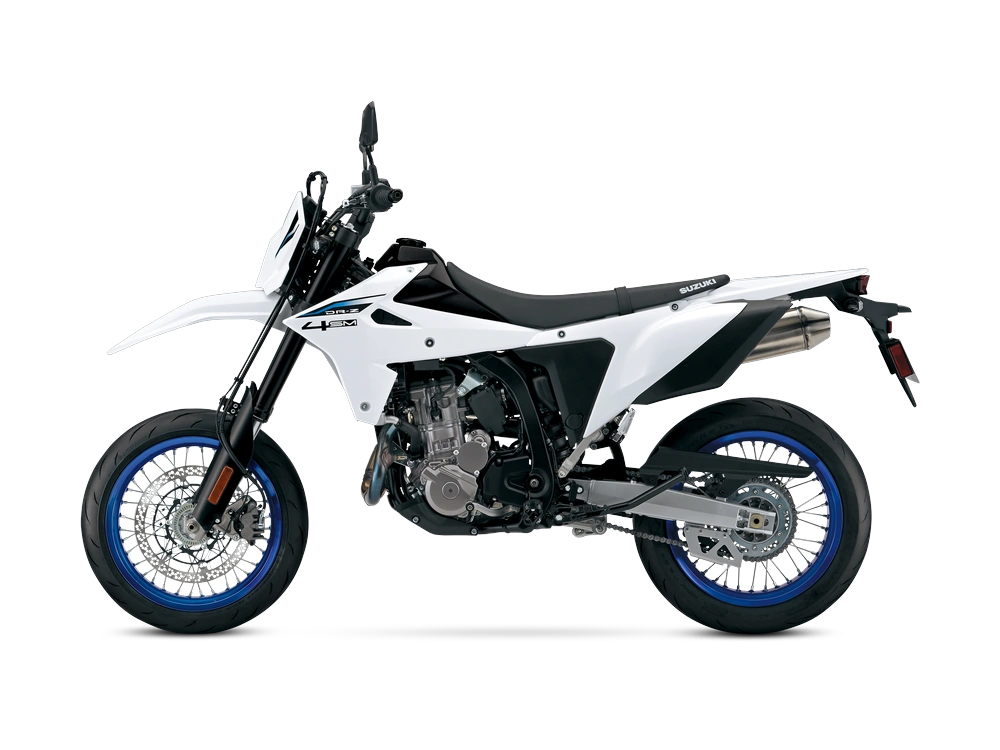 2026 Suzuki DR-Z4SM DR-Z4SM Solid Special White No. 2 alt