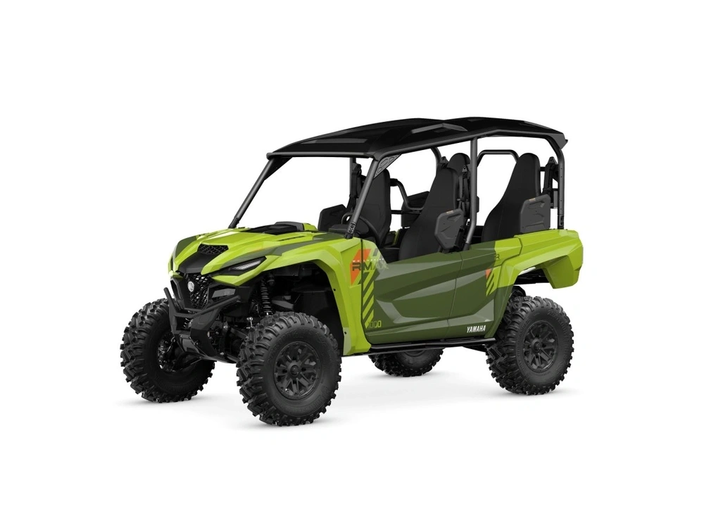 2026 Yamaha WOLVERINE RMAX4 1000 COMPACT WOLVERINE RMAX4 1000 COMPACT R-SPEC Tactical Green / Acid Green alt