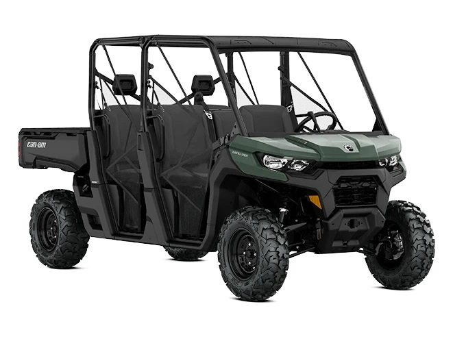 2026 Can-Am Defender Defender MAX Compass Green HD7 alt