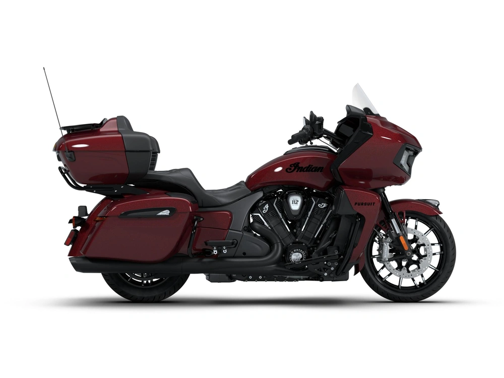 2026 Indian Motorcycle Indian Pursuit Dark Horse Indian Pursuit Dark Horse with 112 and PowerBand Audio Package Maroon Metallic alt