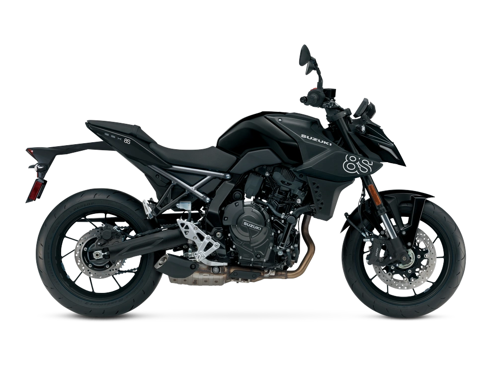 2026 Suzuki GSX-8S GSX-8S Metallic Matte Black No.2 / Glass Sparkle Black alt