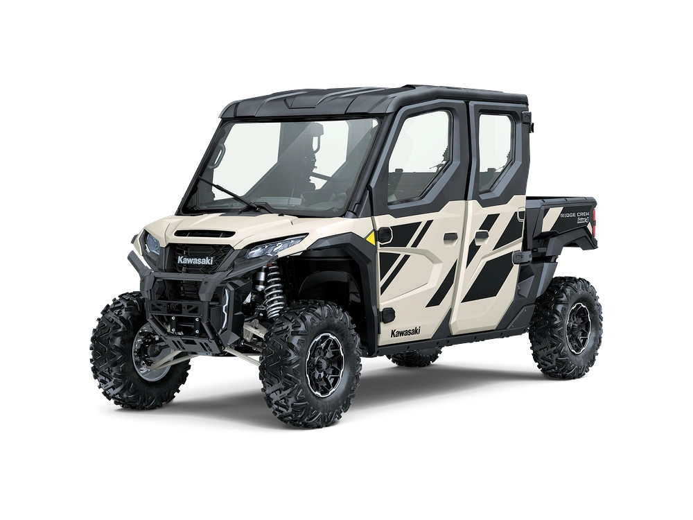 2026 Kawasaki RIDGE CREW RIDGE CREW HVAC Metallic Matte Whitish Beige alt