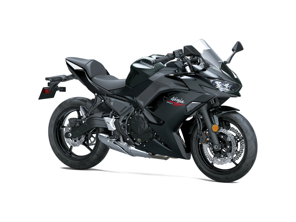 2026 Kawasaki NINJA 650 NINJA 650 ABS Metallic Flat Spark Black/Metallic Carbon Gray alt