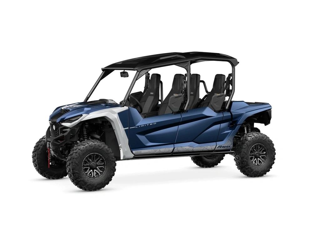 2026 Yamaha WOLVERINE RMAX4 1000 WOLVERINE RMAX4 1000 LIMITED Backcountry Blue / Silver Metallic alt
