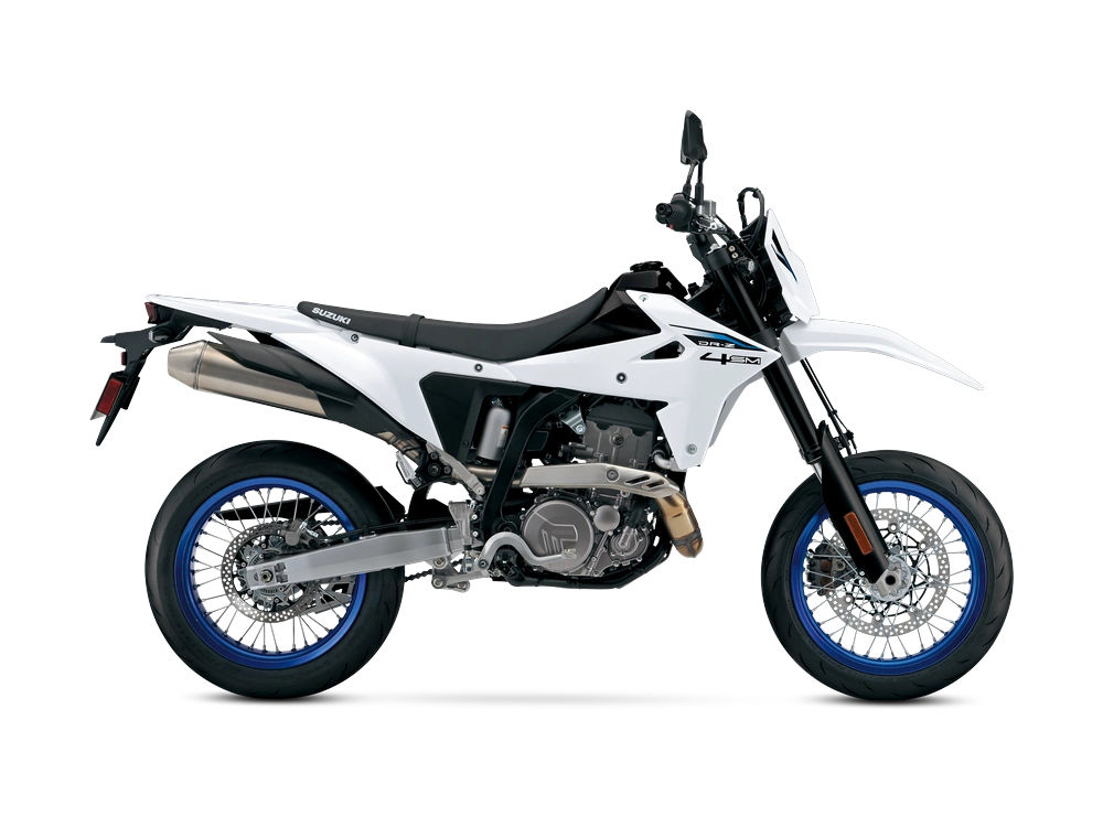 2026 Suzuki DR-Z4SM DR-Z4SM Solid Special White No. 2 alt
