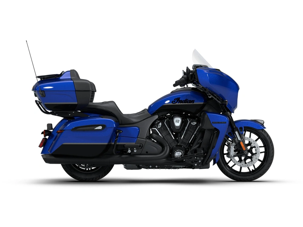 2026 Indian Motorcycle Roadmaster PowerPlus Dark Horse Roadmaster PowerPlus Dark Horse with 112 and PowerBand Audio Deep Blue Metallic with Black Metallic alt