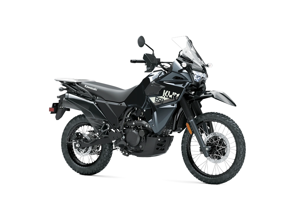 2026 Kawasaki KLR 650 KLR 650 Metallic Spark Black alt