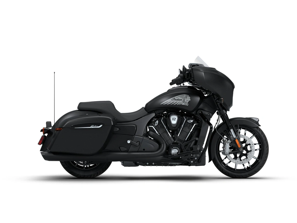 2026 Indian Motorcycle Chieftain PowerPlus Dark Horse Chieftain PowerPlus Dark Horse with 112 and PowerBand Audio Package Black Smoke alt