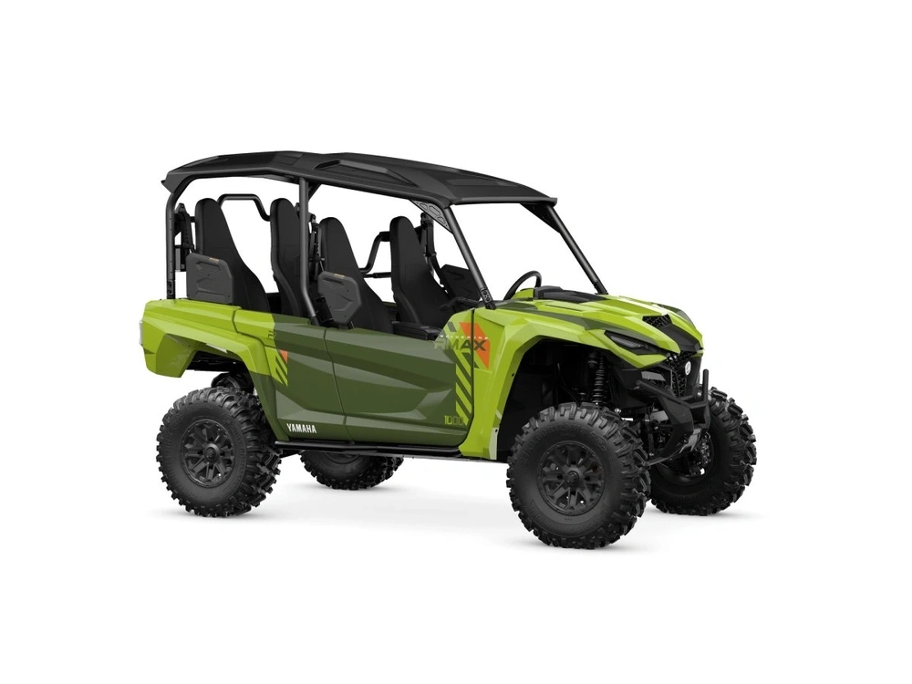 2026 Yamaha WOLVERINE RMAX4 1000 COMPACT WOLVERINE RMAX4 1000 COMPACT R-SPEC Tactical Green / Acid Green alt